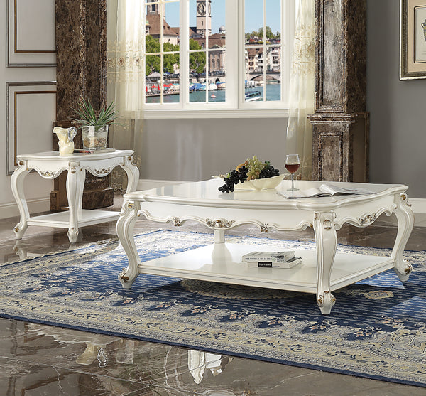 Picardy Antique Pearl Coffee Table - Jay's Mattress Plus (NY)