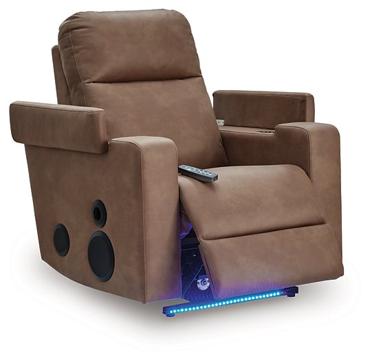 Lorrenton Power Glider Recliner with Audio System - Jay's Mattress Plus (NY)