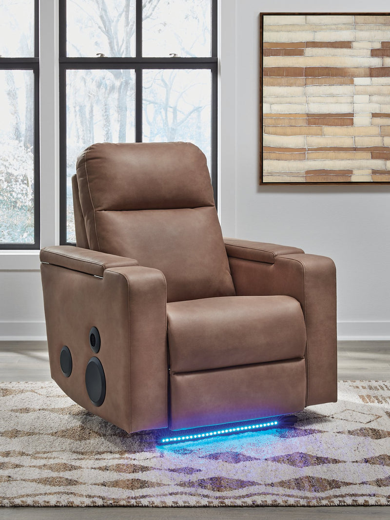 Lorrenton Power Glider Recliner with Audio System - Jay's Mattress Plus (NY)