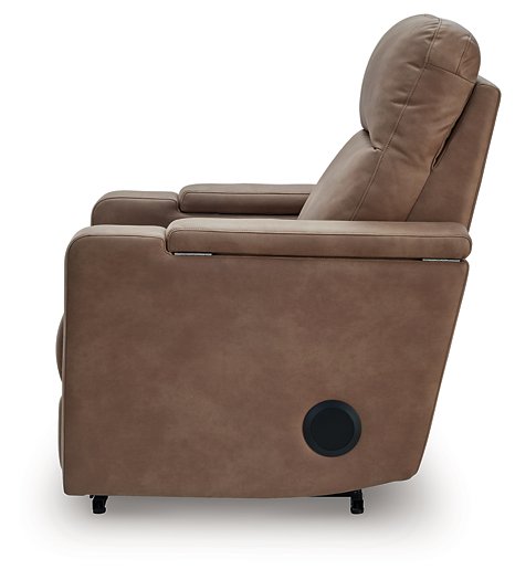 Lorrenton Power Glider Recliner with Audio System - Jay's Mattress Plus (NY)