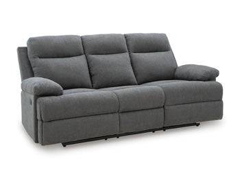 Side-Swipe Reclining Sofa with Drop Down Table - Jay's Mattress Plus (NY)