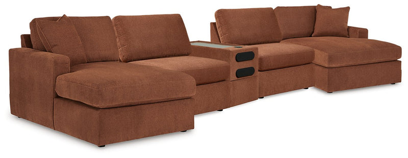 Modmax 5 Piece Sectional with Audio Console - Jay's Mattress Plus (NY)