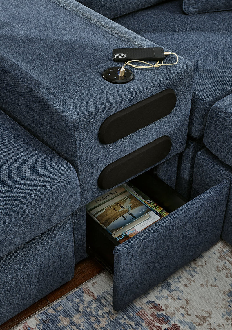 Modmax Sectional with Audio Console - Jay's Mattress Plus (NY)
