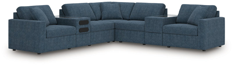 Modmax Balanced Sectional with Audio and Storage Consoles - Jay's Mattress Plus (NY)