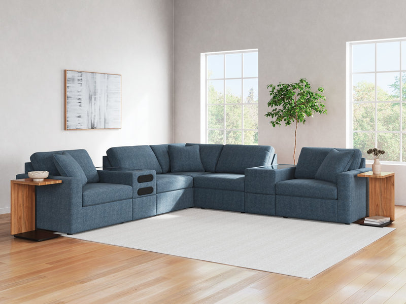 Modmax Balanced Sectional with Audio and Storage Consoles - Jay's Mattress Plus (NY)
