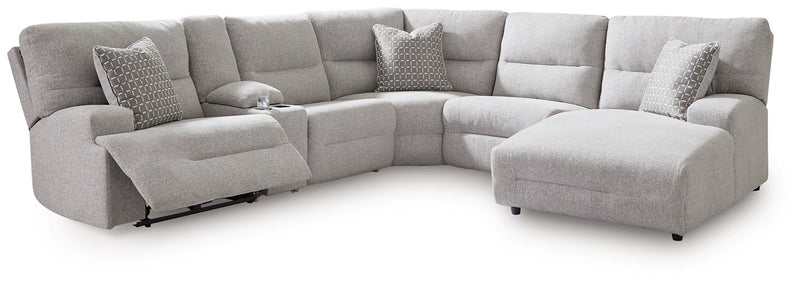 Acklen Place Power Reclining Sectional with Chaise - Jay's Mattress Plus (NY)
