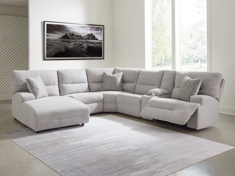 Acklen Place Power Reclining Sectional with Chaise - Jay's Mattress Plus (NY)