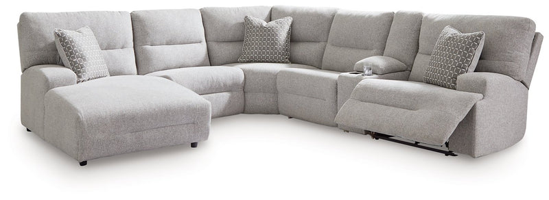 Acklen Place Power Reclining Sectional with Chaise - Jay's Mattress Plus (NY)