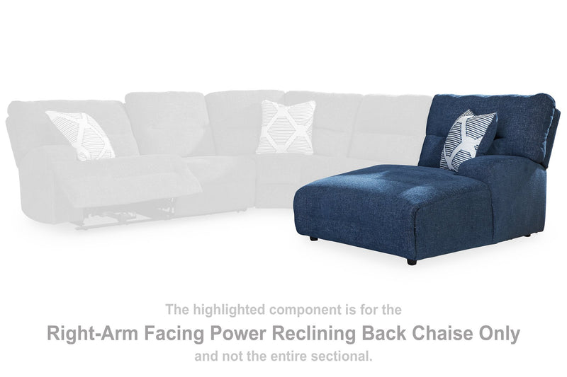 Acklen Place Power Reclining Sectional with Chaise - Jay's Mattress Plus (NY)