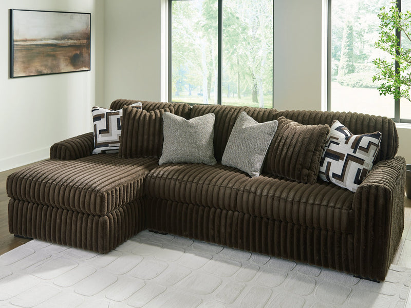 Midnight-Madness Sectional Sofa with Chaise - Jay's Mattress Plus (NY)