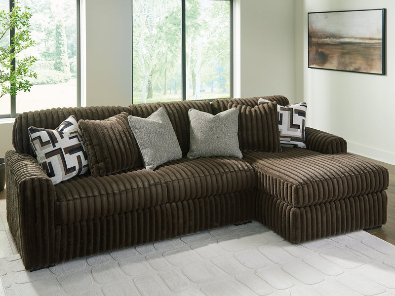 Midnight-Madness Sectional Sofa with Chaise - Jay's Mattress Plus (NY)