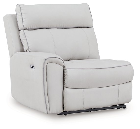 Social Pointe Reclining Sectional with Storage Console - Jay's Mattress Plus (NY)