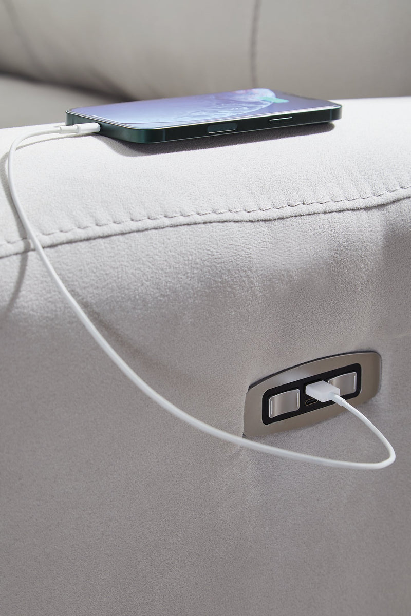 Social Pointe Power Recliner - Jay's Mattress Plus (NY)