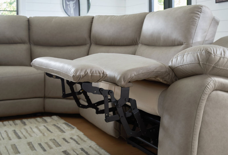 Narwhal Place Reclining Sectional with Storage Console - Jay's Mattress Plus (NY)