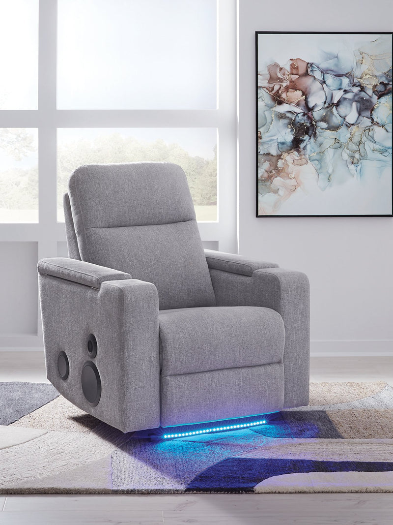 Pineland Power Glider Recliner with Audio System - Jay's Mattress Plus (NY)