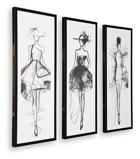 Mckerrick Wall Art Set (Set of 3) - Jay's Mattress Plus (NY)