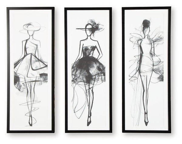 Mckerrick Wall Art Set (Set of 3) - Jay's Mattress Plus (NY)