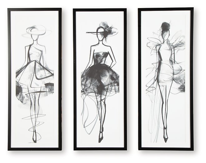 Mckerrick Wall Art Set (Set of 3) - Jay's Mattress Plus (NY)