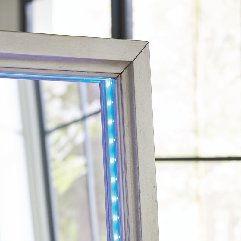 Evesen Floor Standing Mirror/Storage - Jay's Mattress Plus (NY)