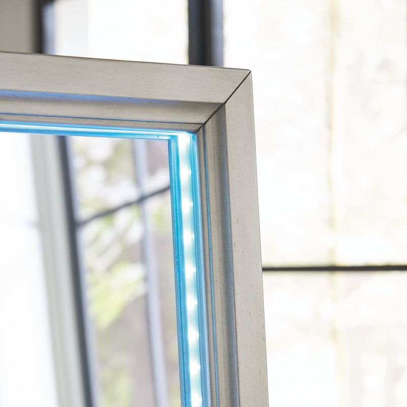 Evesen Floor Standing Mirror/Storage - Jay's Mattress Plus (NY)