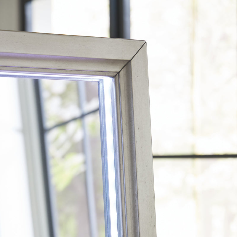 Evesen Floor Standing Mirror/Storage - Jay's Mattress Plus (NY)