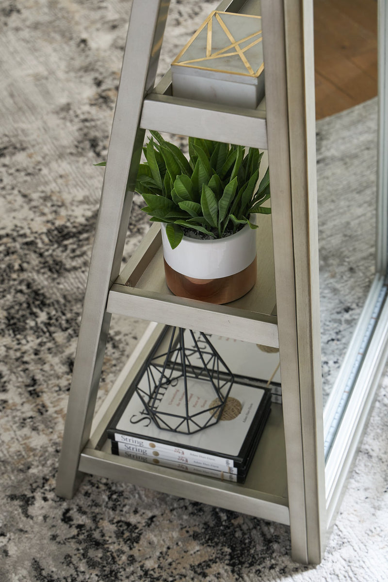 Evesen Floor Standing Mirror/Storage - Jay's Mattress Plus (NY)