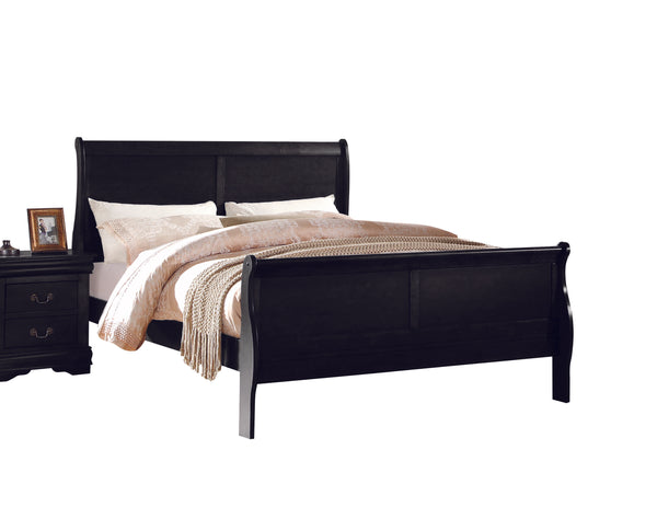 Louis Philippe Black Twin Bed - Jay's Mattress Plus (NY)