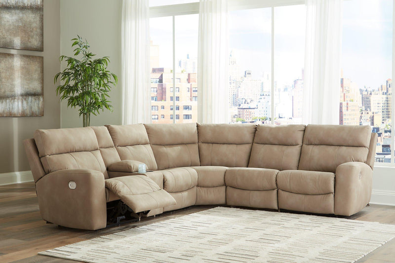 Next-Gen DuraPella Power Reclining Sectional - Jay's Mattress Plus (NY)
