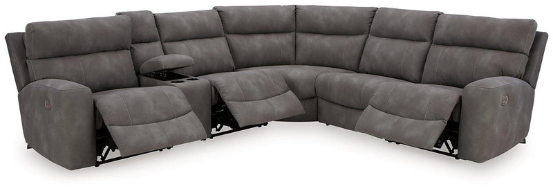 Next-Gen DuraPella Power Reclining Sectional - Jay's Mattress Plus (NY)