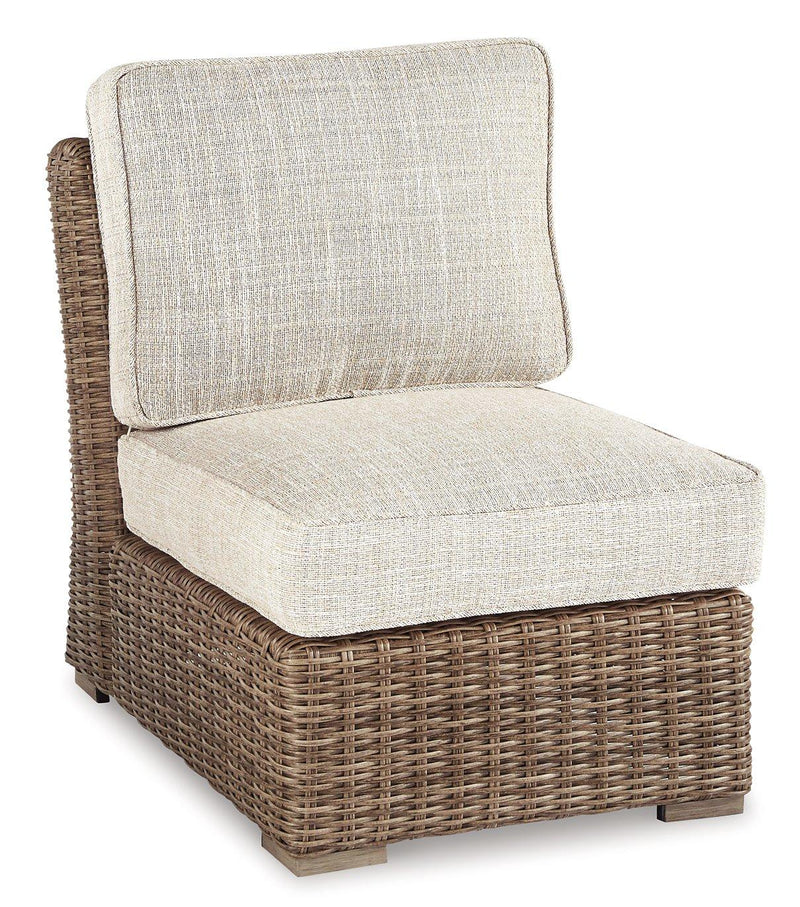 Beachcroft Outdoor Sofa, Lounge Chairs and Fire Pit - Jay's Mattress Plus (NY)