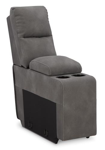 Next-Gen DuraPella Power Reclining Sectional Loveseat with Console - Jay's Mattress Plus (NY)