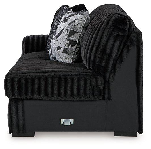 Midnight-Madness Sectional Sofa with Chaise - Jay's Mattress Plus (NY)