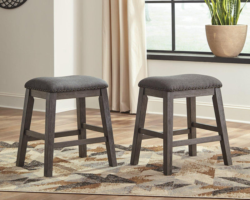 Caitbrook Counter Height Upholstered Bar Stool - Jay's Mattress Plus (NY)