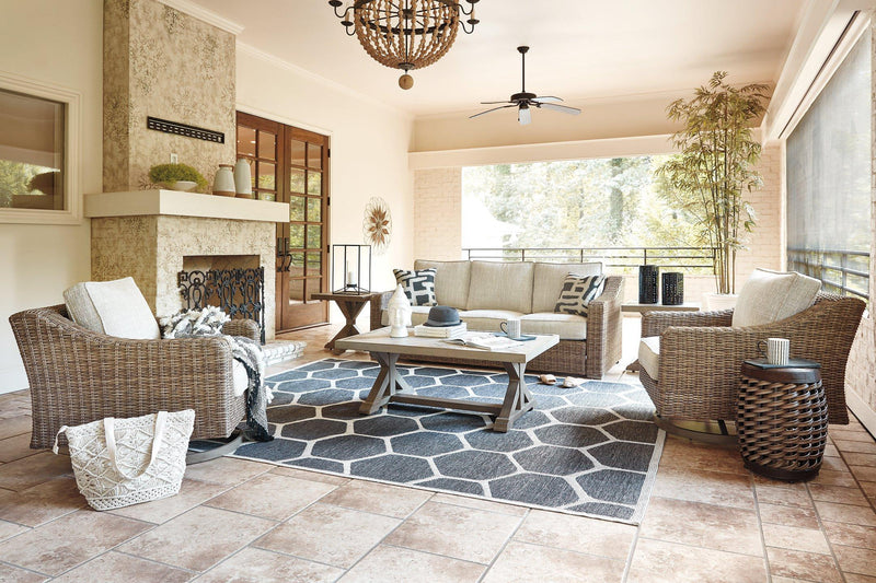 Beachcroft Outdoor Seating Set - Jay's Mattress Plus (NY)