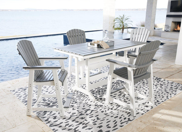 Transville Outdoor Dining Set - Jay's Mattress Plus (NY)