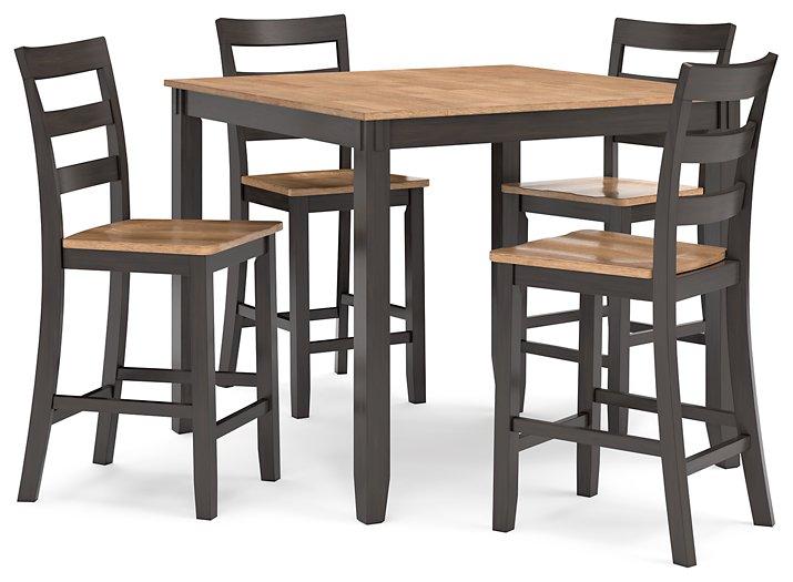 Gesthaven Counter Height Dining Table and 4 Barstools (Set of 5) - Jay's Mattress Plus (NY)