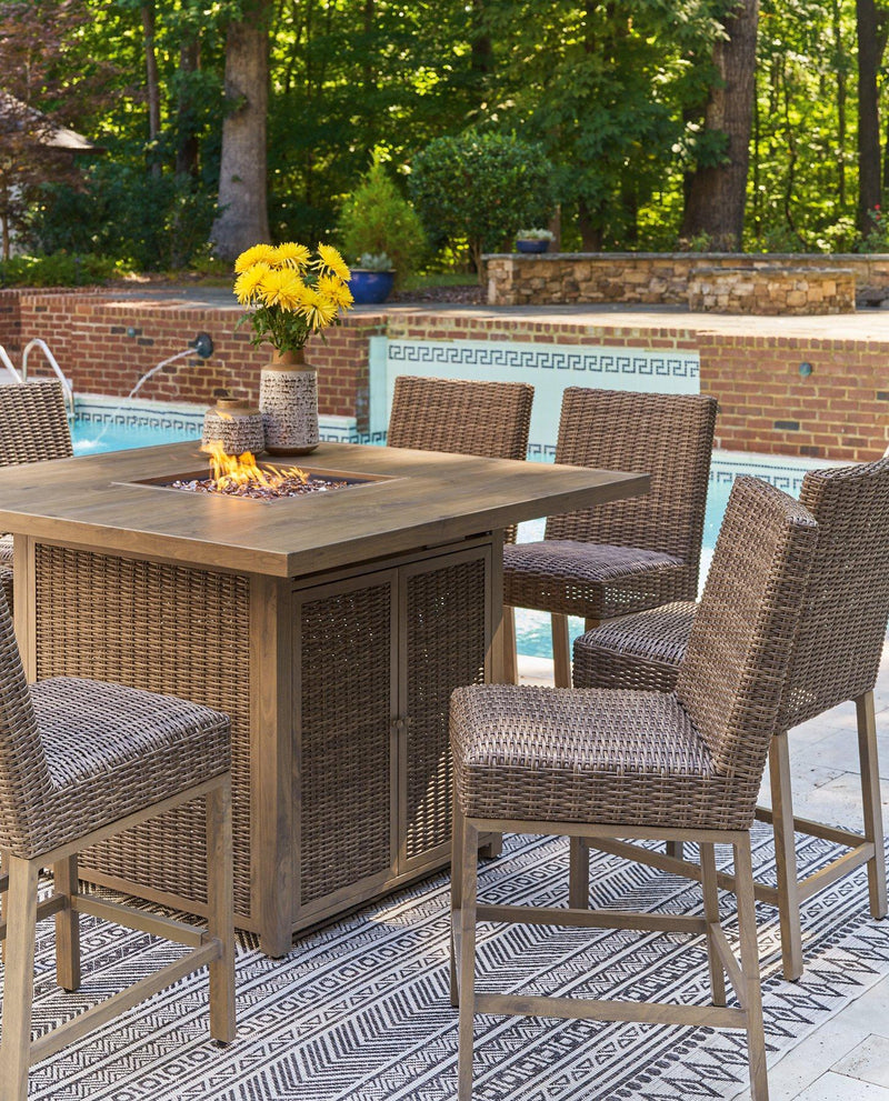 Walton Bridge Outdoor Dining Set - Jay's Mattress Plus (NY)