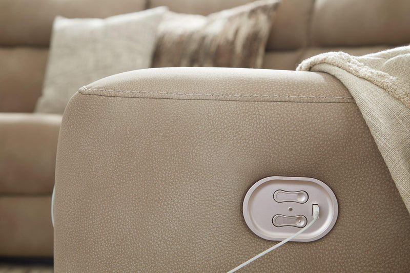 Next-Gen DuraPella Power Reclining Sectional - Jay's Mattress Plus (NY)