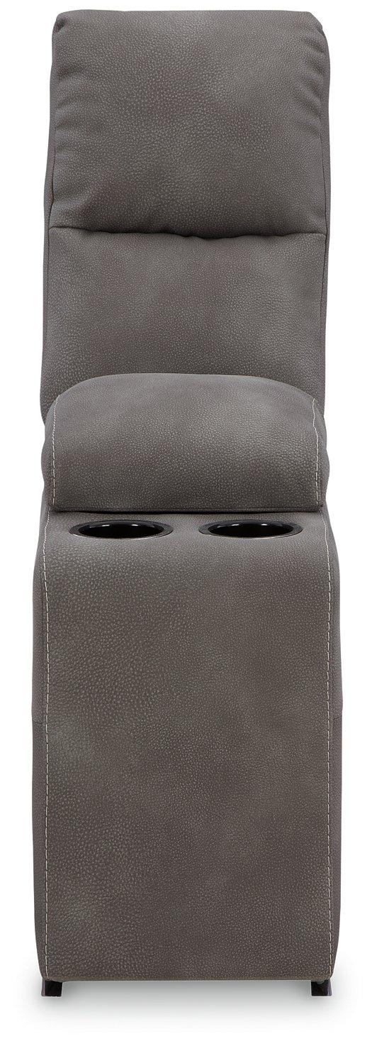 Next-Gen DuraPella Power Reclining Sectional Loveseat with Console - Jay's Mattress Plus (NY)