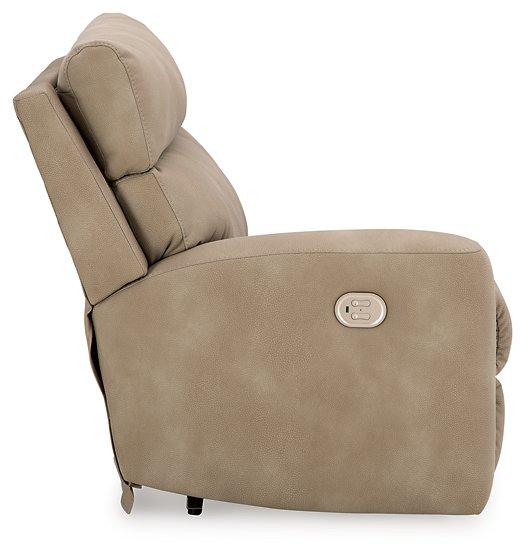 Next-Gen DuraPella Power Reclining Sectional Loveseat with Console - Jay's Mattress Plus (NY)