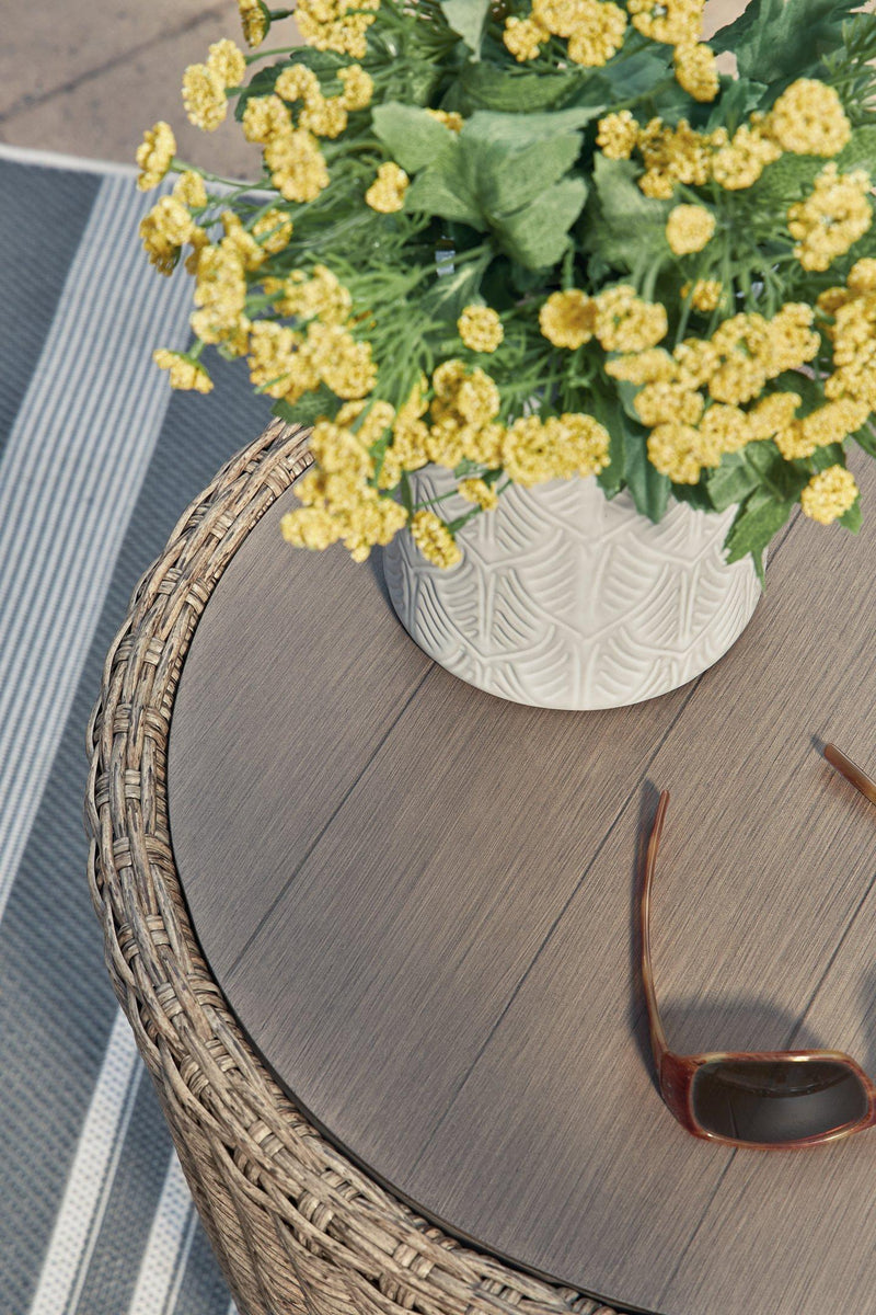 Danson Outdoor Occasional Table Set - Jay's Mattress Plus (NY)