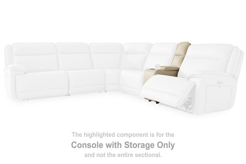 Double Deal Reclining Sectional with Console - Jay's Mattress Plus (NY)
