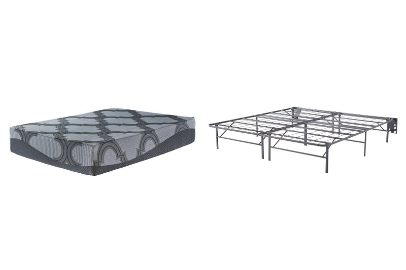 12 Inch Ashley Hybrid Mattress Set - Jay's Mattress Plus (NY)
