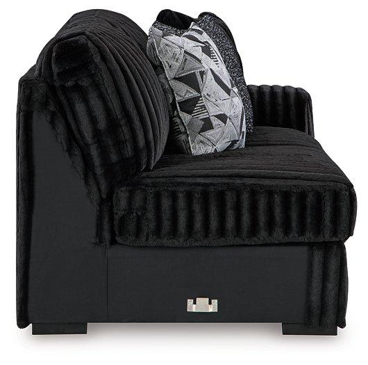 Midnight-Madness Sectional Sofa with Chaise - Jay's Mattress Plus (NY)