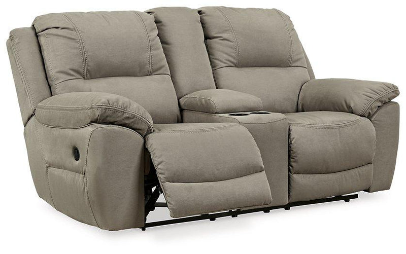 Next-Gen Gaucho Reclining Loveseat with Console - Jay's Mattress Plus (NY)
