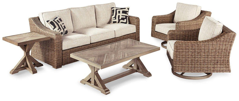 Beachcroft Outdoor Seating Set - Jay's Mattress Plus (NY)