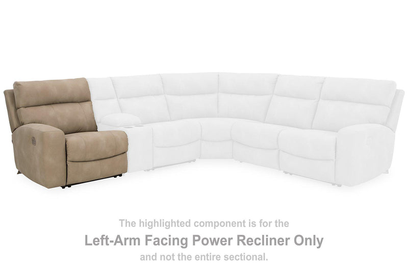 Next-Gen DuraPella Power Reclining Sectional - Jay's Mattress Plus (NY)