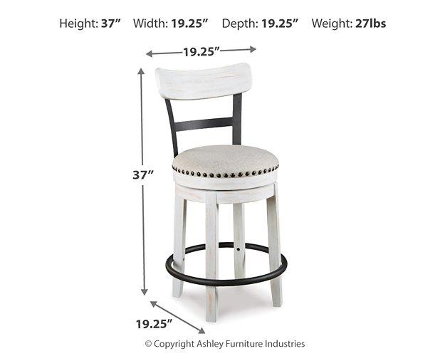 Valebeck Counter Height Bar Stool - Jay's Mattress Plus (NY)