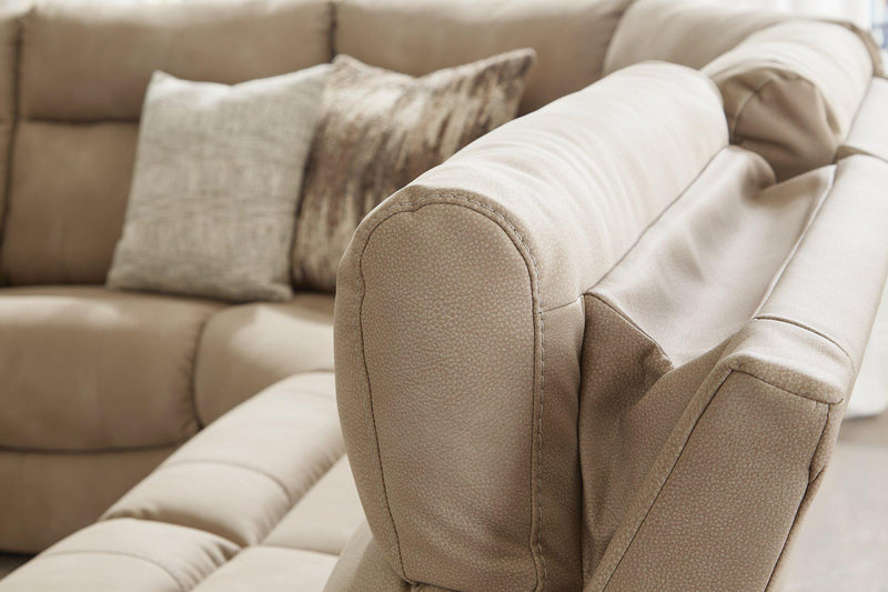 Next-Gen DuraPella Power Reclining Sectional - Jay's Mattress Plus (NY)