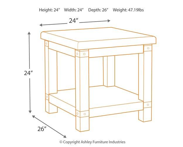 Carynhurst Table Set - Jay's Mattress Plus (NY)
